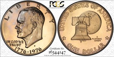 1976-S $1 Clad Type 1 PR66