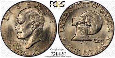 1976-D $1 Type 2 MS64