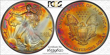 2006 $1 Silver Eagle MS69