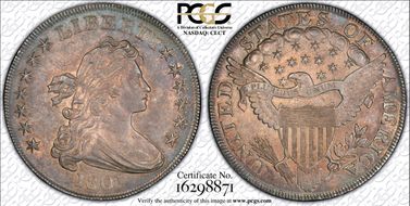 1801 $1 BB-213 MS62