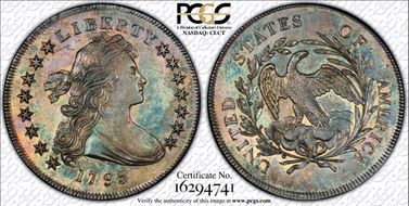 1795 $1 BB-52, Centered Bust MS61