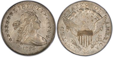 1798 $1 BB-96 AU55