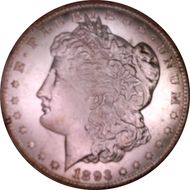 1893-CC $1 MS63