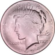 1924 $1 MS66