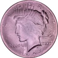 1924 $1 MS64