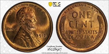 1912 1C MS65RB