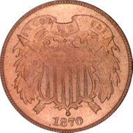 1870 2C MS65RD