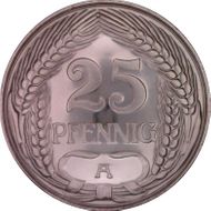 1912-A 25 Pfg J-18 PR66CAM