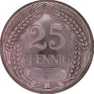 1912-J 25 Pfg J-18 PR66CAM