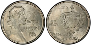 1934 Peso ABC KM-22 MS62
