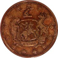 1849 $5 Massachusetts & California Co. MS63