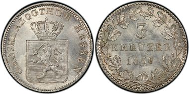 1856 3 Kr MS65