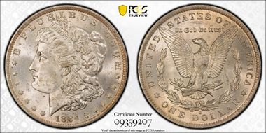 1884-O $1 MS64