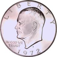 1972-S $1 Silver, DDO, FS-101 PR67+ DCAM