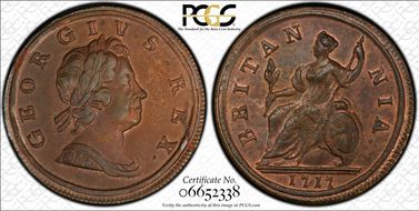 1717 1/2D S-3659 MS64BN