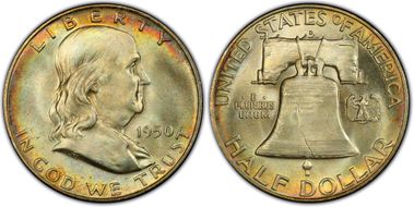 1950-D 50C MS66+ FBL