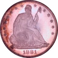 1881 50C MS67
