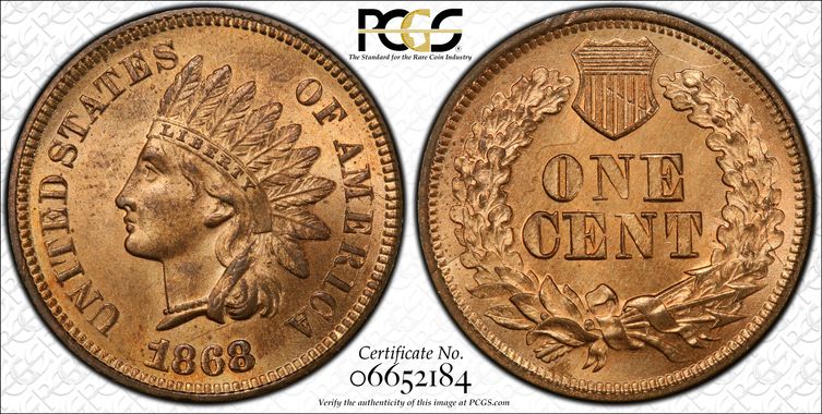 Cert 06652184 - Coin Image