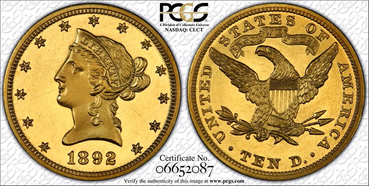 Cert 06652087 - Coin Image