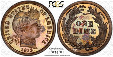 1913 10C PR65