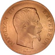 1858-A 100 Fr Gad-1135 F-550 AU50+