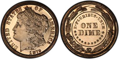 1879 10C J-1586 PR63CAM