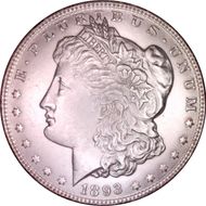 1893 $1 MS61