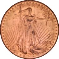 1913 $20 MS62