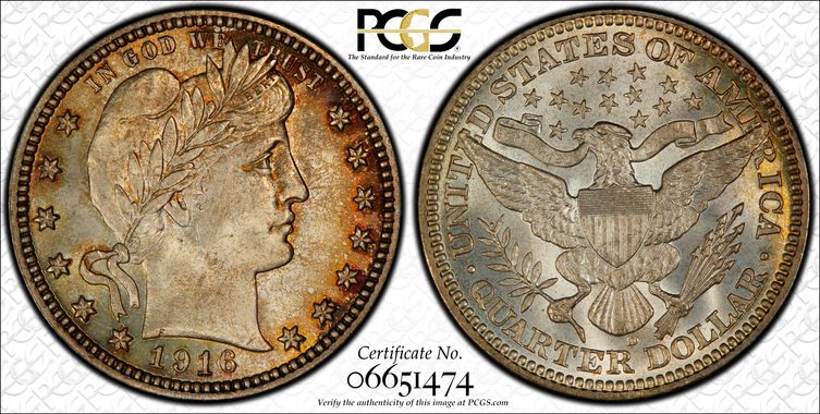 Cert 06651474 - Coin Image