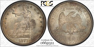 1877-S T$1 MS64