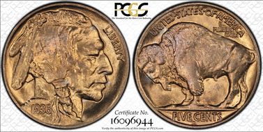 1936-D/D 5C RPM FS-502 MS66