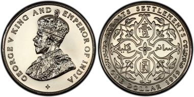 1919 $1 Restrike PR66