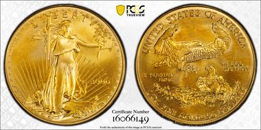 2000 $50 Gold Eagle MS68