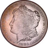 1883-CC $1 MS64