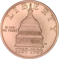 1989-W $5 Congress MS69