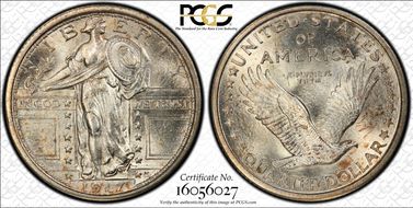 1917 25C Type 1 MS66FH