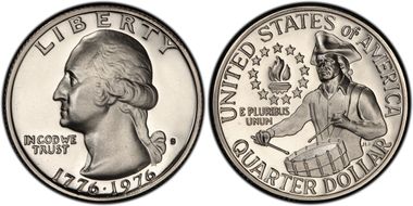 1976-S 25C Clad PR69DCAM