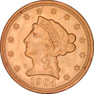 1904 $2.50 MS66+