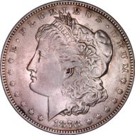 1878 8TF $1 VAM 14.12 Eye Dots VF35