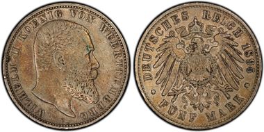 1895-F 5 Mk J-176 VF35