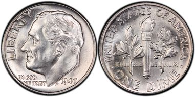 1947 10C DDO, FS-101 MS63