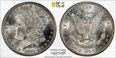 1882-CC $1 MS64