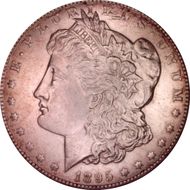 1895-O $1 AU58