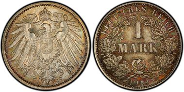 1914-J Mark J-17 MS67