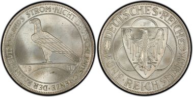 1930-F 5 Mk Rhineland J-346 MS65