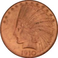 1910 $10 MS63
