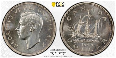 1949 S$1 MS67+ 