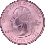 2000-D 25C Virginia MS68
