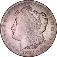 1897 $1 MS65