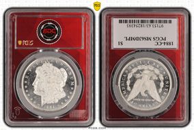 1884-CC $1 MS63DMPL
